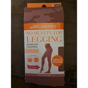 Blissful Benefits by Warner’s No Muffin Top LEGGING Seamless LEGGINGS L/XL